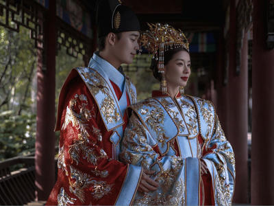 中式汉服系列婚纱照